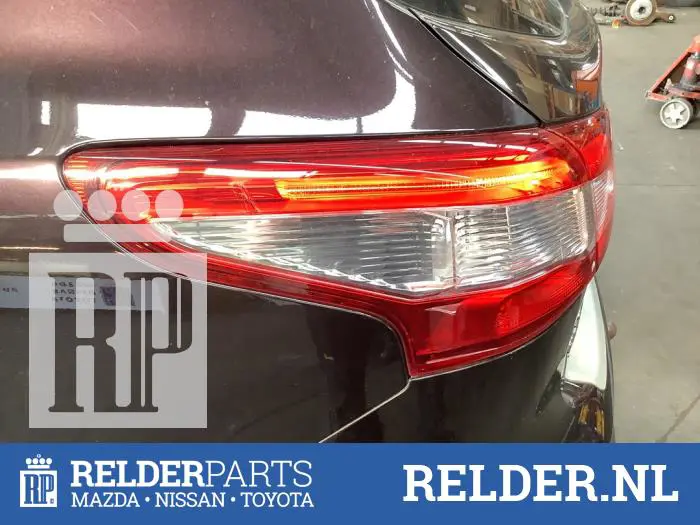 Taillight, left Nissan Qashqai+2